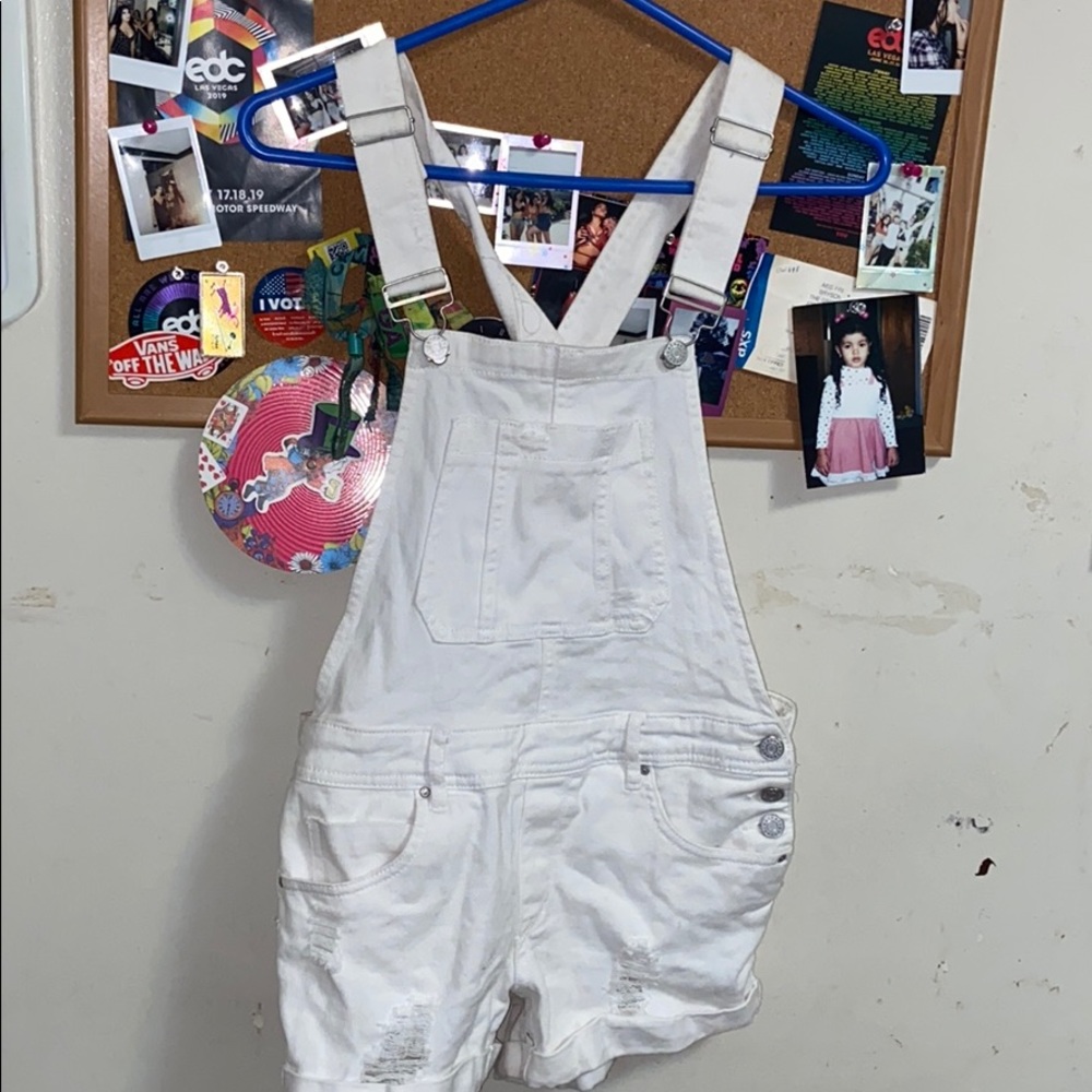 White overalls